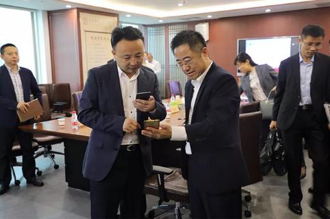 明光市市委书记被狗子28企业文化深深感动 | 深入沟通合作空间广阔