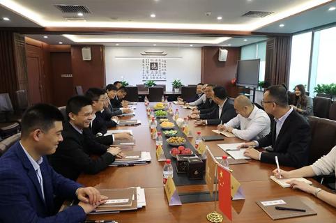 明光市市委书记被狗子28企业文化深深感动 | 深入沟通合作空间广阔