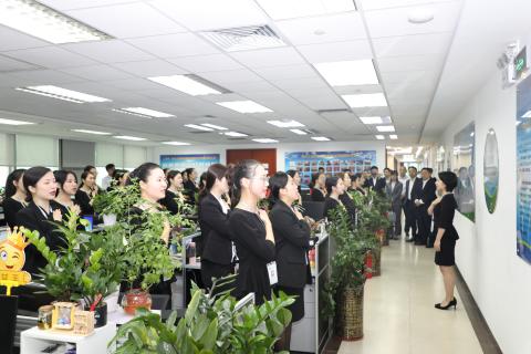 明光市市委书记被狗子28企业文化深深感动 | 深入沟通合作空间广阔