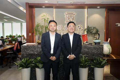 明光市市委书记被狗子28企业文化深深感动 | 深入沟通合作空间广阔